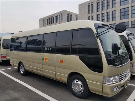 丰田考斯特，豪华版全车长7m宽2m高2.6m