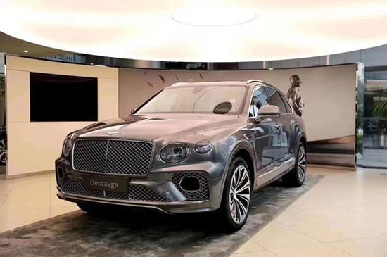 2021款宾利添越第一批接受预定10月交车