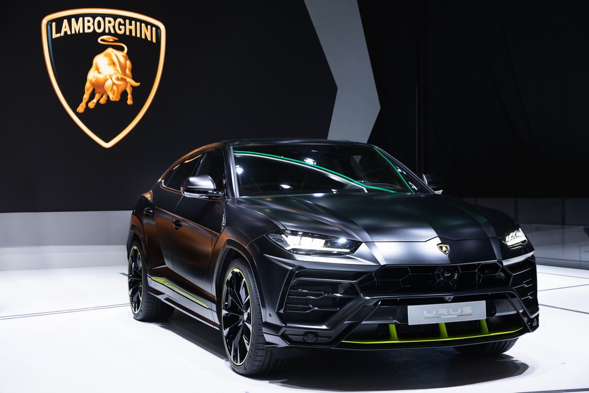 2020北京车展：兰博基尼Urus全新哑光漆特别版全球首发
