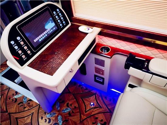 丰田考斯特价格航空内饰13座豪华车可旋转