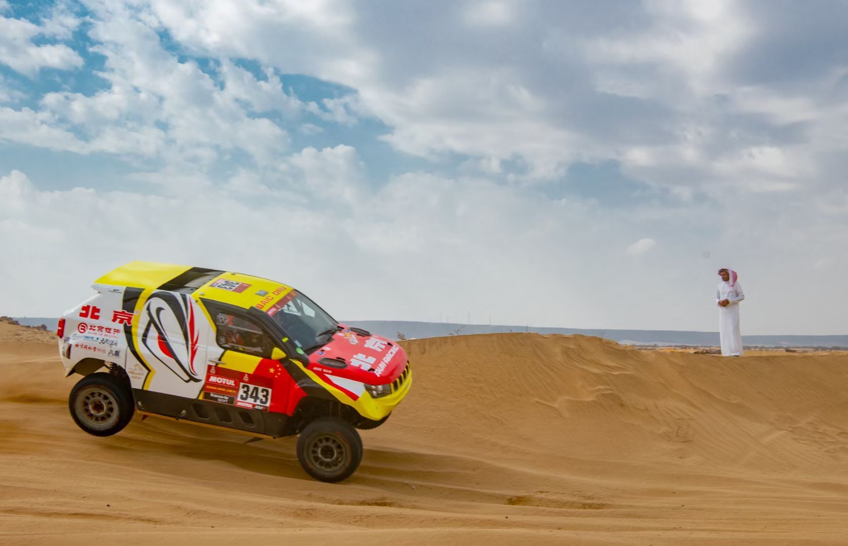 越野车的终极战场达喀尔拉力赛 BJ40够爷们