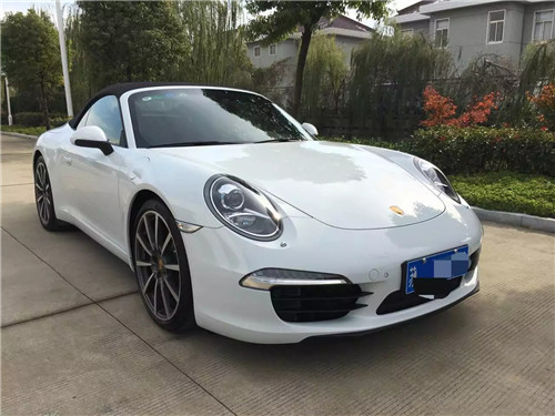 2021款保时捷911两门四座软顶敞篷跑车