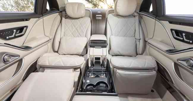 听引擎声浪轰鸣2021款迈巴赫S450 S580 