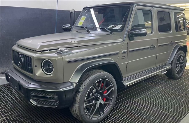 2021款奔驰AMG G63 黑车便宜白车贵    