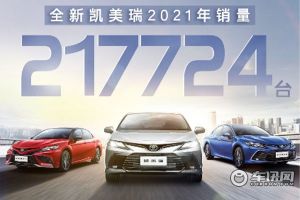 全年销量21万台！全新凯美瑞夺中高级轿车年度销量冠军