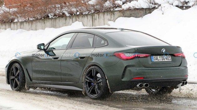 或将在春季正式亮相 ALPINA B4四门轿跑车预告图 