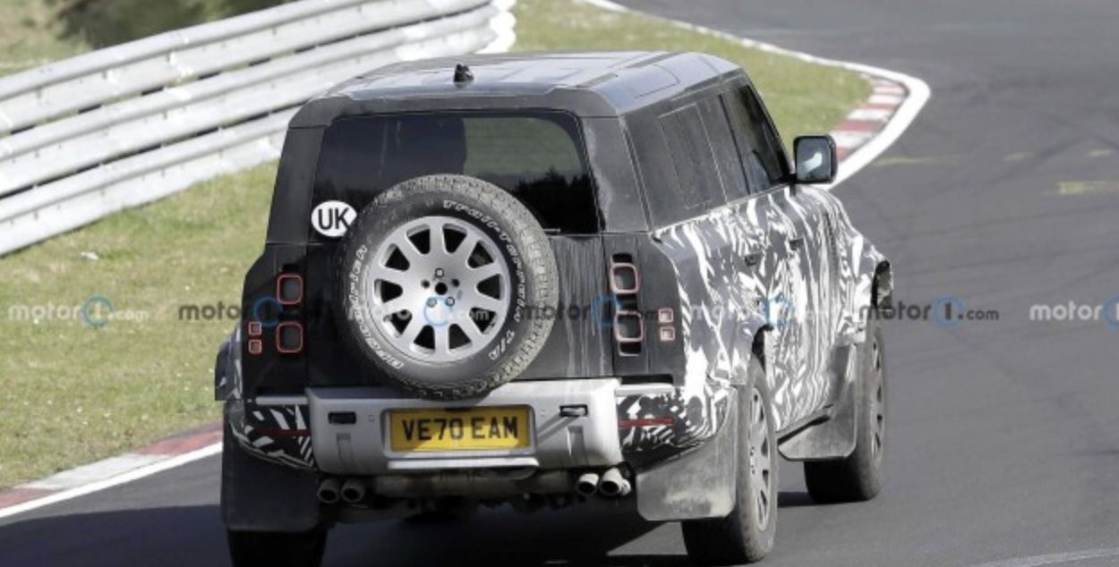 对标梅赛德斯-AMG G 63 路虎卫士110 V8新车型最新谍照曝光 