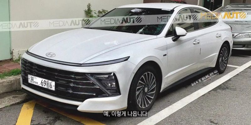 或将在2023年4月全球首发 全新现代索纳塔假想图曝光