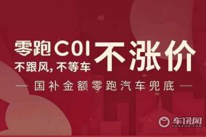 新能源国补退坡 零跑C01四大限时权益补差额