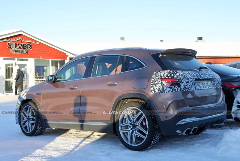 或将在今年内亮相 新款梅赛德斯-AMG GLA 45最新谍照曝光