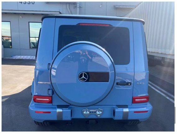 23款奔驰G63美规版中国蓝特惠随时提车 