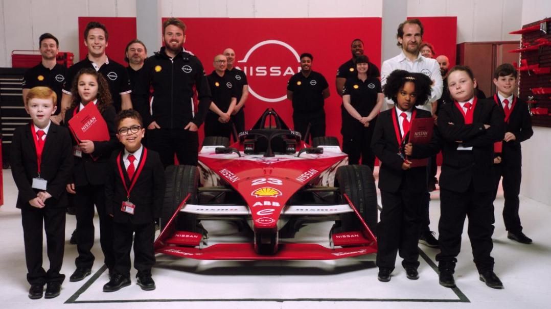 日产Formula E车队与青少年共探电动出行未来