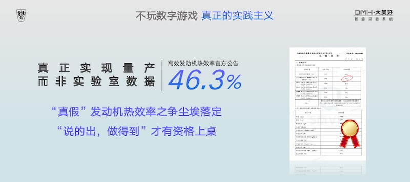 荣威DMH高效混动专用发动机热效率突破至46.3%