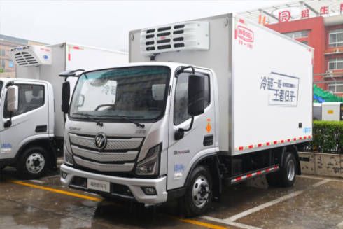 冷链一哥强者恒强欧马可S1智盈版福康F3.0全新动力冷藏车河南上市
