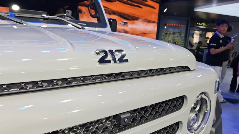 212 T01柴油版首发亮相并开启预售 预售价16.99万起