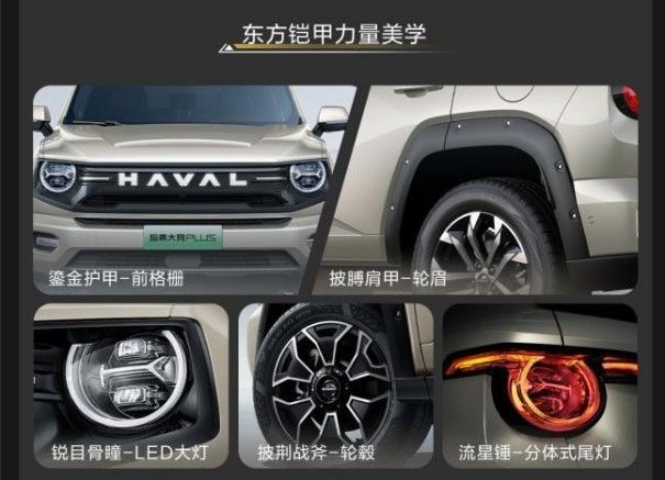 哈弗大狗PLUS上市 10.98万起守护全家趣野时光