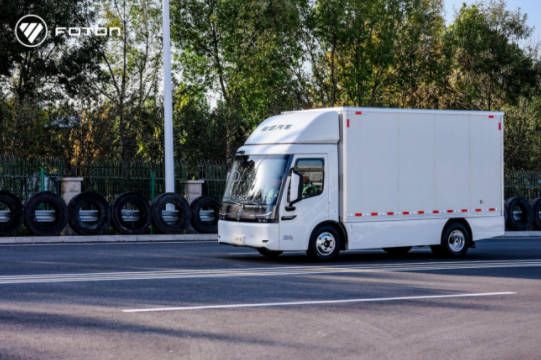 全新启明星平台欧马可纯电轻卡以六大颠覆科技再领高端