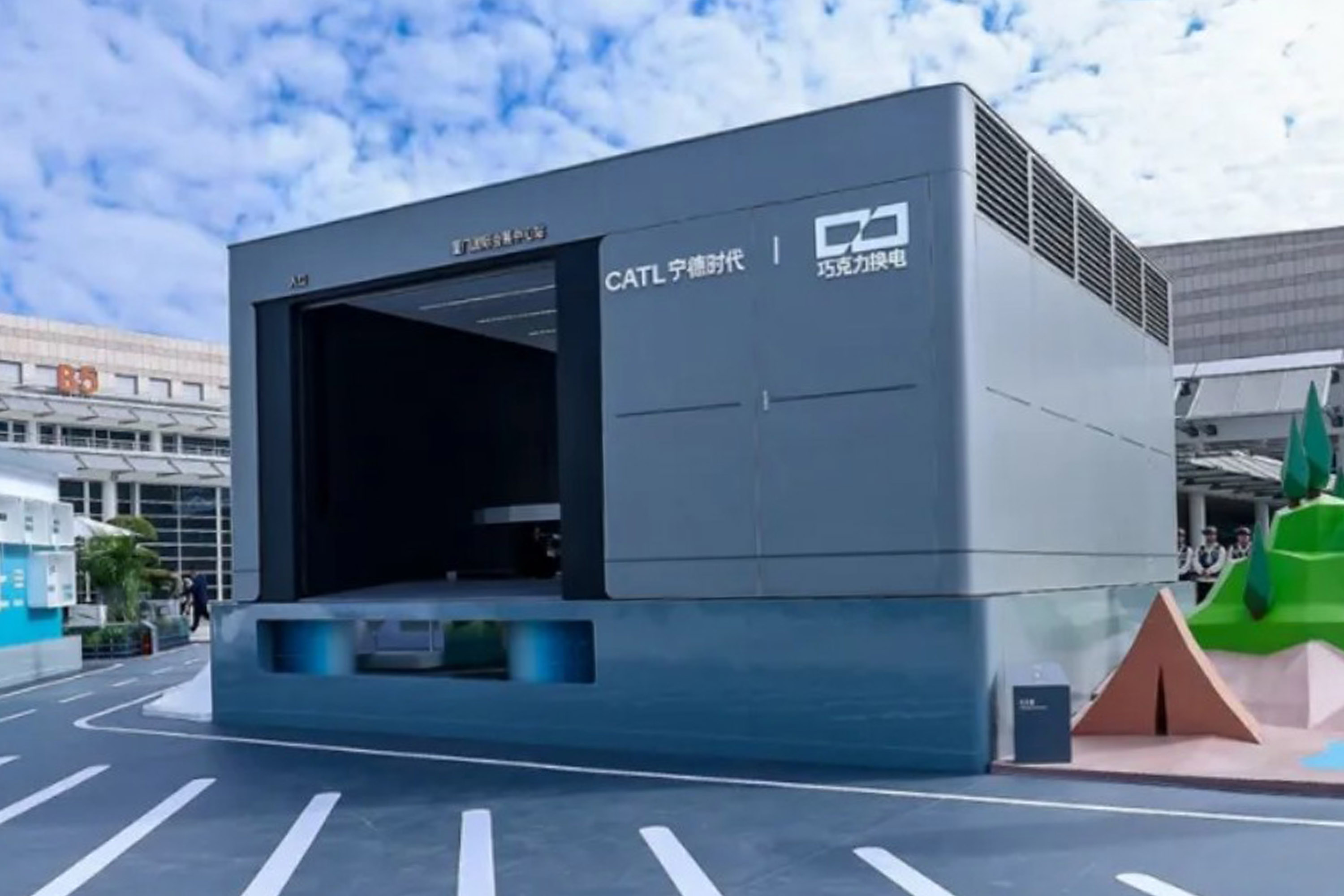 宁德时代第1000座巧克力换电站落成 用时仅一年