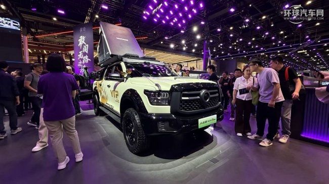 山海炮Hi4-T釣魚共創版領銜長城炮多款共創改裝車亮相改裝文化日