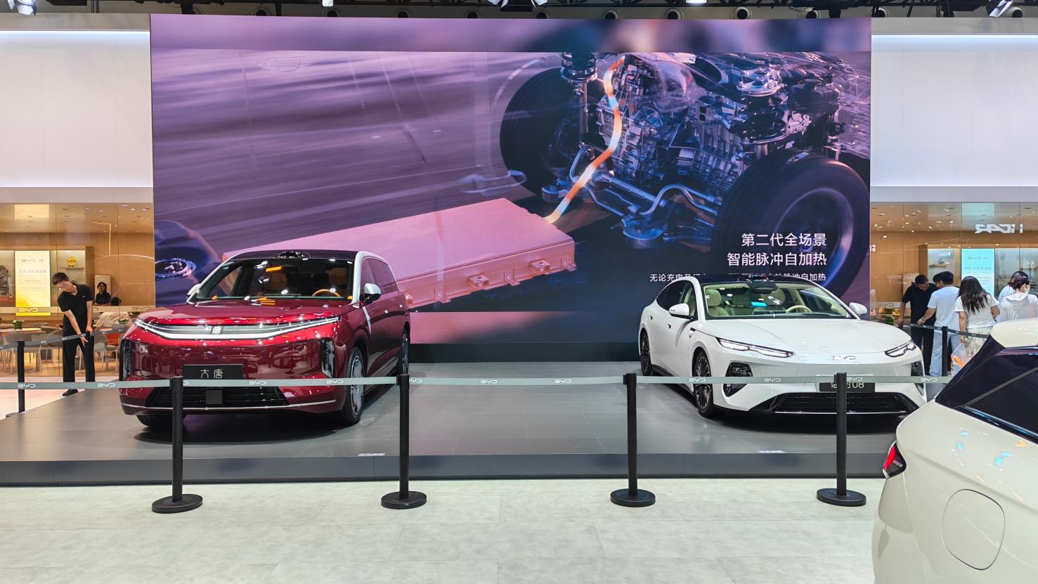 双旗舰同台炸场！比亚迪大唐EV、海豹08首秀长春汽博会