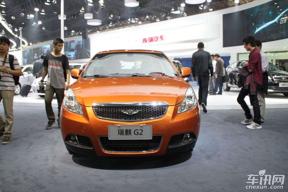 车商道 买车通 车展图片 2012北京国际车展 瑞麒 奇瑞汽车 瑞麟g2