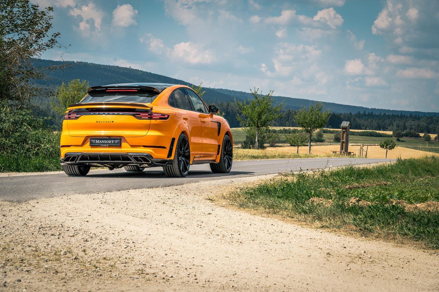 mansory保时捷卡宴双门轿跑车定制程序