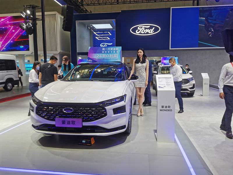 2022第25届哈尔滨国际车展探馆长安福特展台