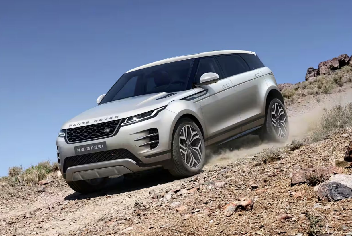 总体来说,2023款路虎揽胜极光l在外观上并没有太多的变化,但是通过