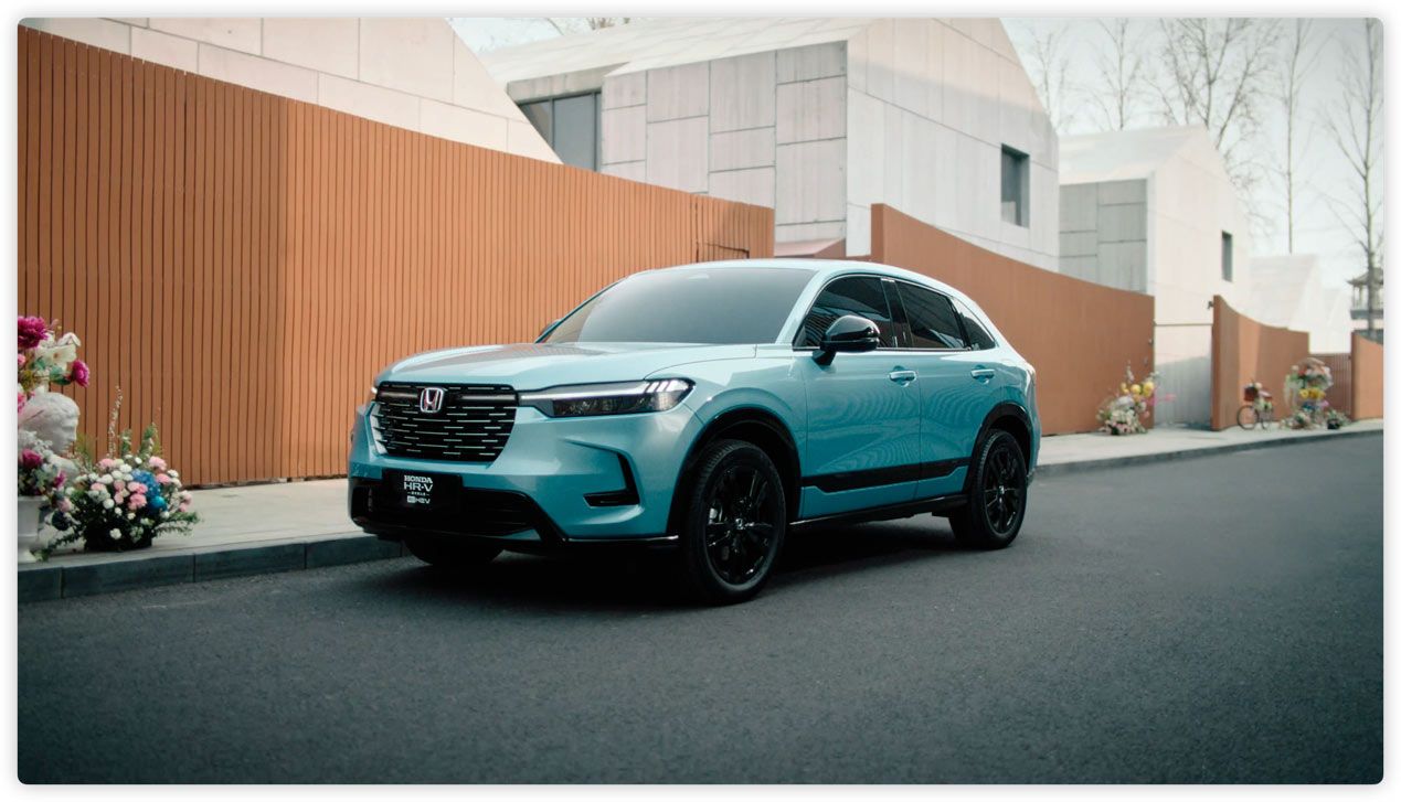 向阳生长 honda hr-v劲情诠释"都市爬山虎"