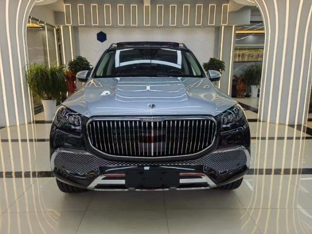 23款美规迈巴赫gls600黑银双色没有消费税手续齐全当天开票